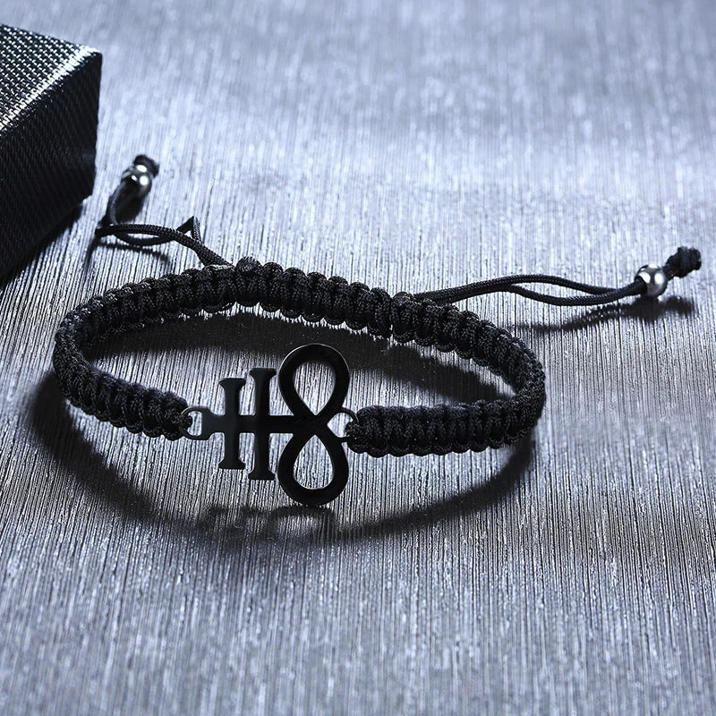 Handmade Unisex Cross Charm Bracelets for Men Women Braided Lucky Chinese Knot Bracelet Waterproof Adjustable Sport Jewelry  (GoldenCity)