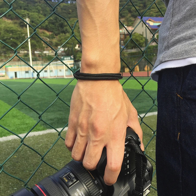 Handmade Unisex Cross Charm Bracelets for Men Women Braided Lucky Chinese Knot Bracelet Waterproof Adjustable Sport Jewelry  (GoldenCity)
