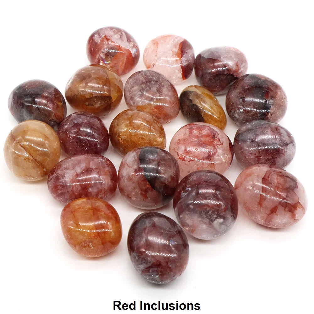 Natural Tumbled Stones Reiki Healing Crystal Quartz Bulk Ore Gravel Energy Mineral Specimen Aquarium Home Decor Gems Pendant DIY  (GoldenCity)