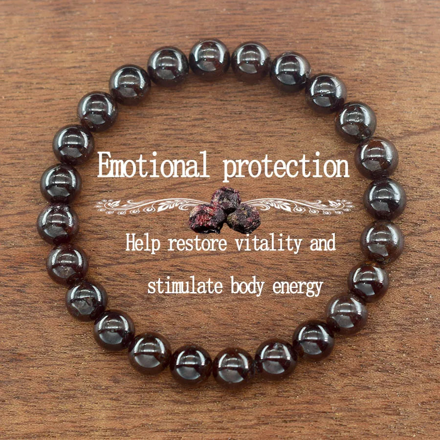 Lucky Bracelet Natural Amazonite Stone Bracelet for Women Men Amethyst Tiger Eye Aventurine Agates Stone Beads Jewelry Pulsera  (GoldenCity)