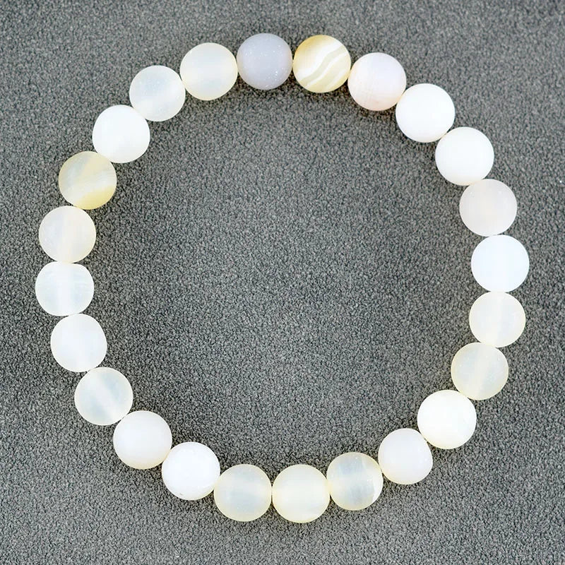 Handmade Real Natural Stone African Stone Beads Bracelet Men Yoga Mala Jewelry Green Moss Agates Beaded Bracelet Gift Wholesale  (GoldenCity)