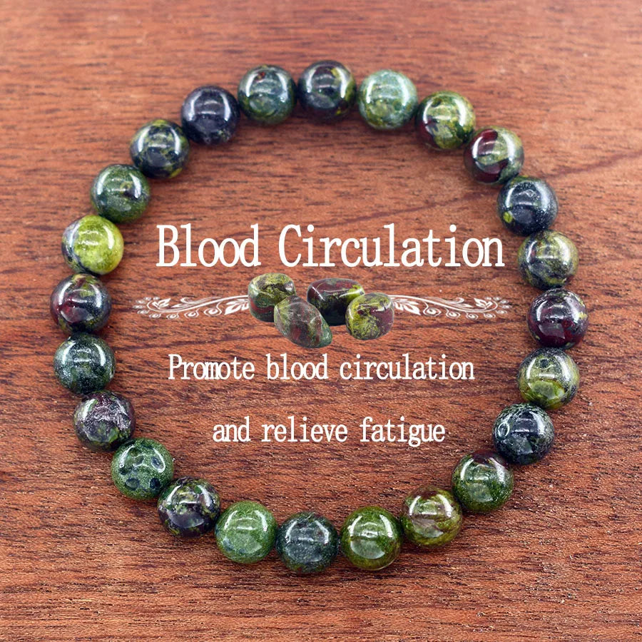 Natural Red Stripes Agate Bead Bracelet Women Men Genuine Red Carnelian Round Agate Jewelry Enhance Mobility Elastic Wristband  (GoldenCity)