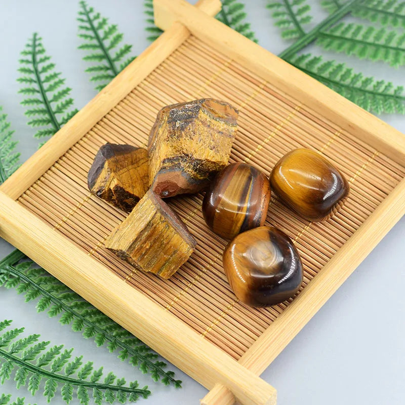 5A Natural Tiger Eye Bracelets Men Women Charm Natural Stone Jewelry Health Protection Soul Healing Couple Crystal Bead Bracelet  (GoldenCity)