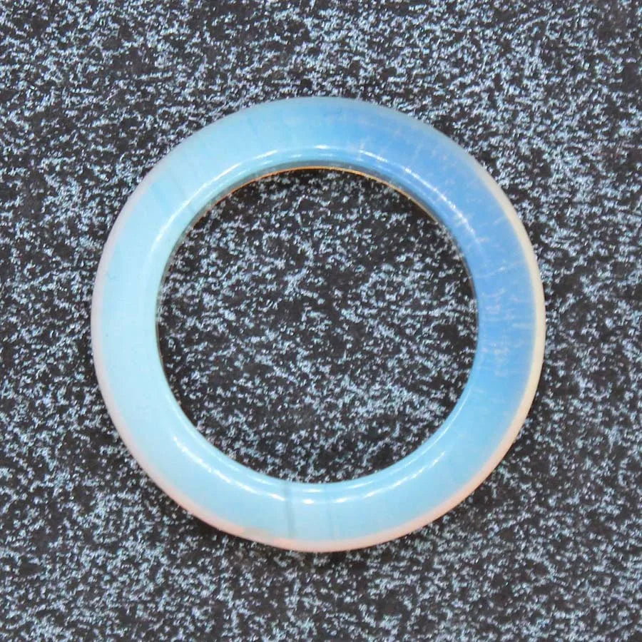 Naturtal Healing Crystal Stone Band Rings For Women Amethyst Rose Quartz Lapis Lazuli Labradorite Dainty Finger Ring Jewellery  (GoldenCity)