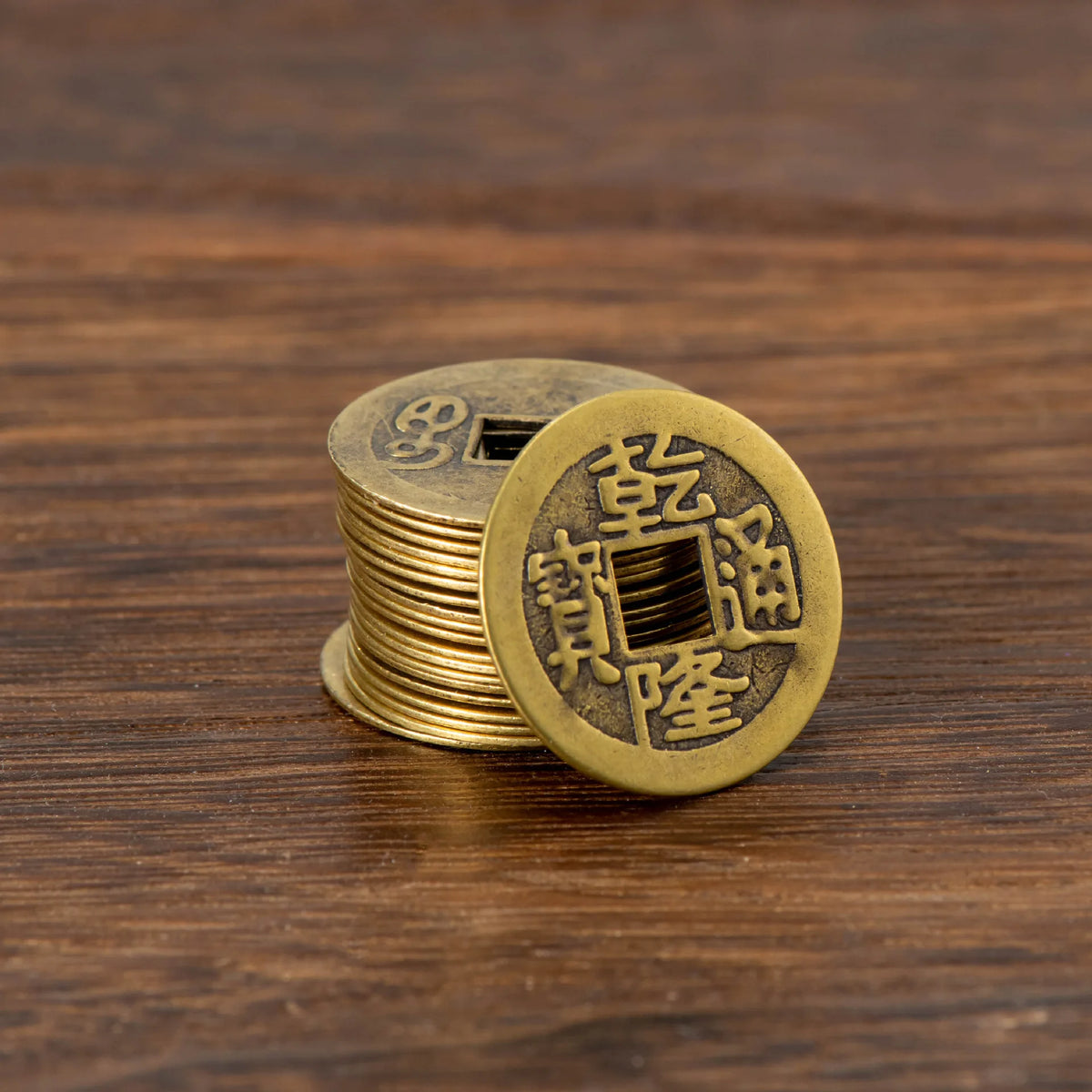 150Pcs Chinese Copper Coins Craft Money Blessing Ancient Antique I Ching Retro Collectible Curio Souvenir Feng Shui Lucky Gift  (GoldenCity)