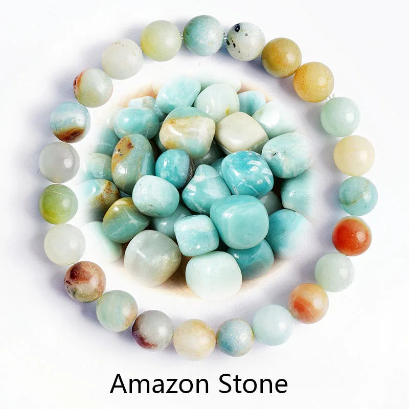 Natural  Rhodonite Stones Beads Bracelets for Women Reiki Yoga Bracelet Men Agate Quartzs Healing Bangle Wristband Jewelry Gift  (GoldenCity)
