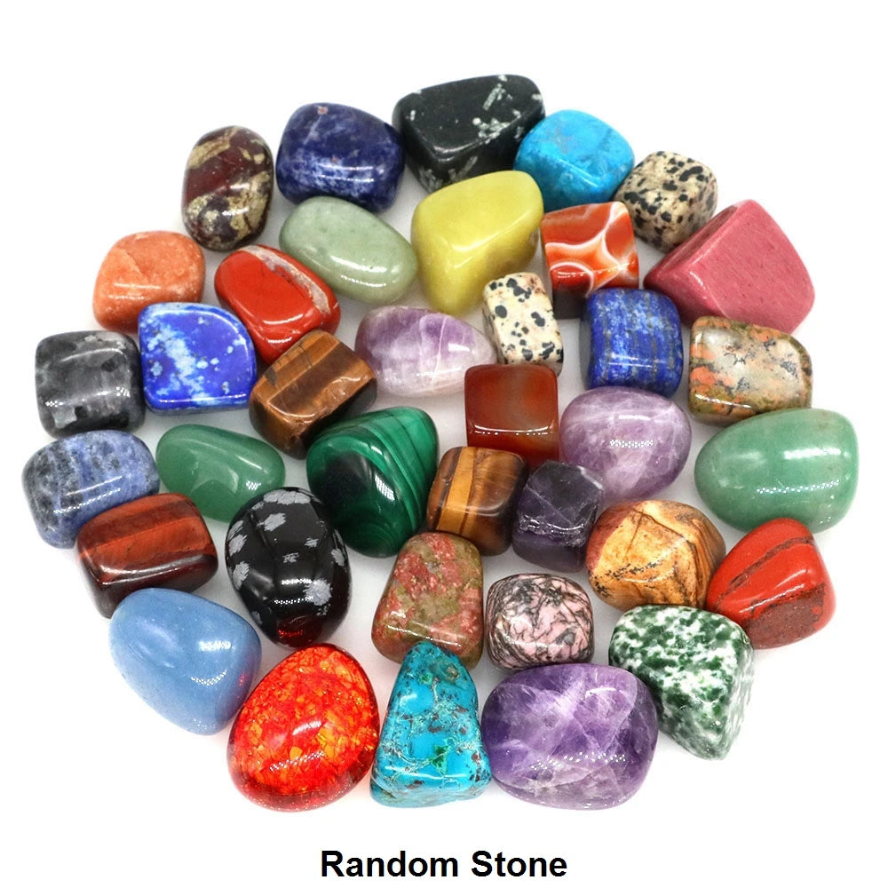 Natural Tumbled Stones Lilac Lepidolite Healing Crystal Energy Minerals Specimen Meditation Gems Aquarium Tank Garden Home Decor  (GoldenCity)