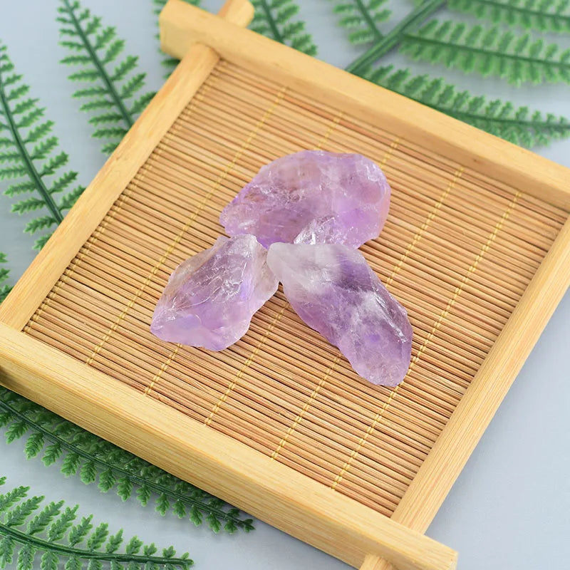 Amethyst Bracelet Made of Real Natural Crystal Beads Body-Purifying Geniune Amethyst Natural Stone Bracelets for Women Pulsera  (GoldenCity)