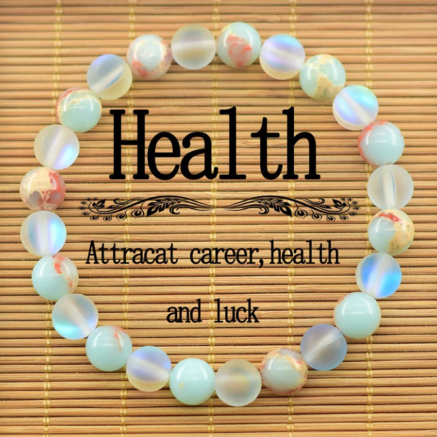 8mm Natural Shoushan Stone Health Bracelet, Bringing Health and Longevity, Fashionable Beaded Bracelet for Men and Women Pulsera  (GoldenCity)