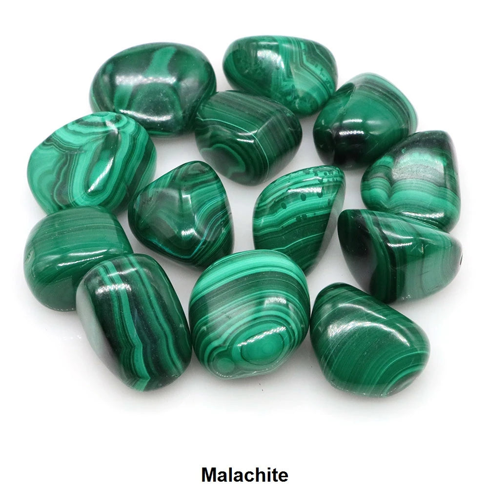 Natural Tumbled Stones Reiki Healing Crystal Quartz Bulk Ore Gravel Energy Mineral Specimen Aquarium Home Decor Gems Pendant DIY  (GoldenCity)