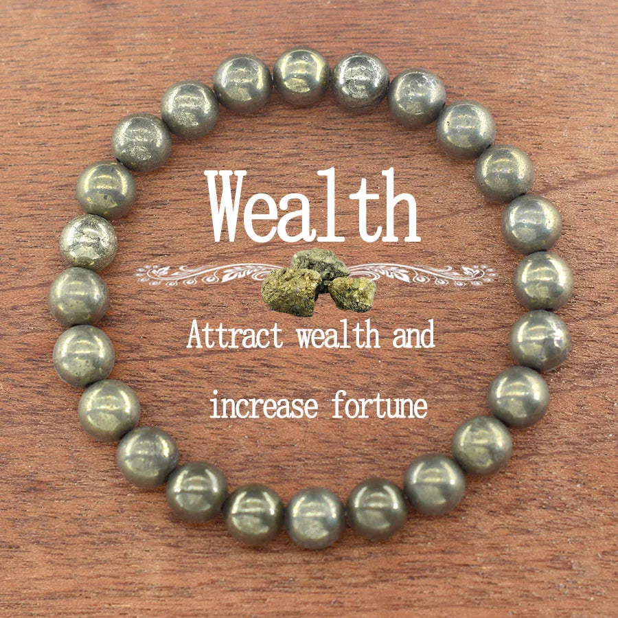 Fluorite Bracelet with Natural Stones Beads Charm Jewelry for Women Amethyst Crystal Bead Enhance Logical Thinking & Creativity  (GoldenCity)