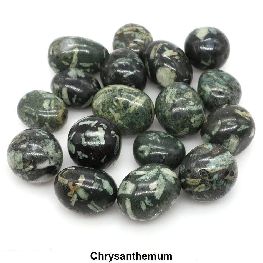 Natural Tumbled Stones Reiki Healing Crystal Quartz Bulk Ore Gravel Energy Mineral Specimen Aquarium Home Decor Gems Pendant DIY  (GoldenCity)