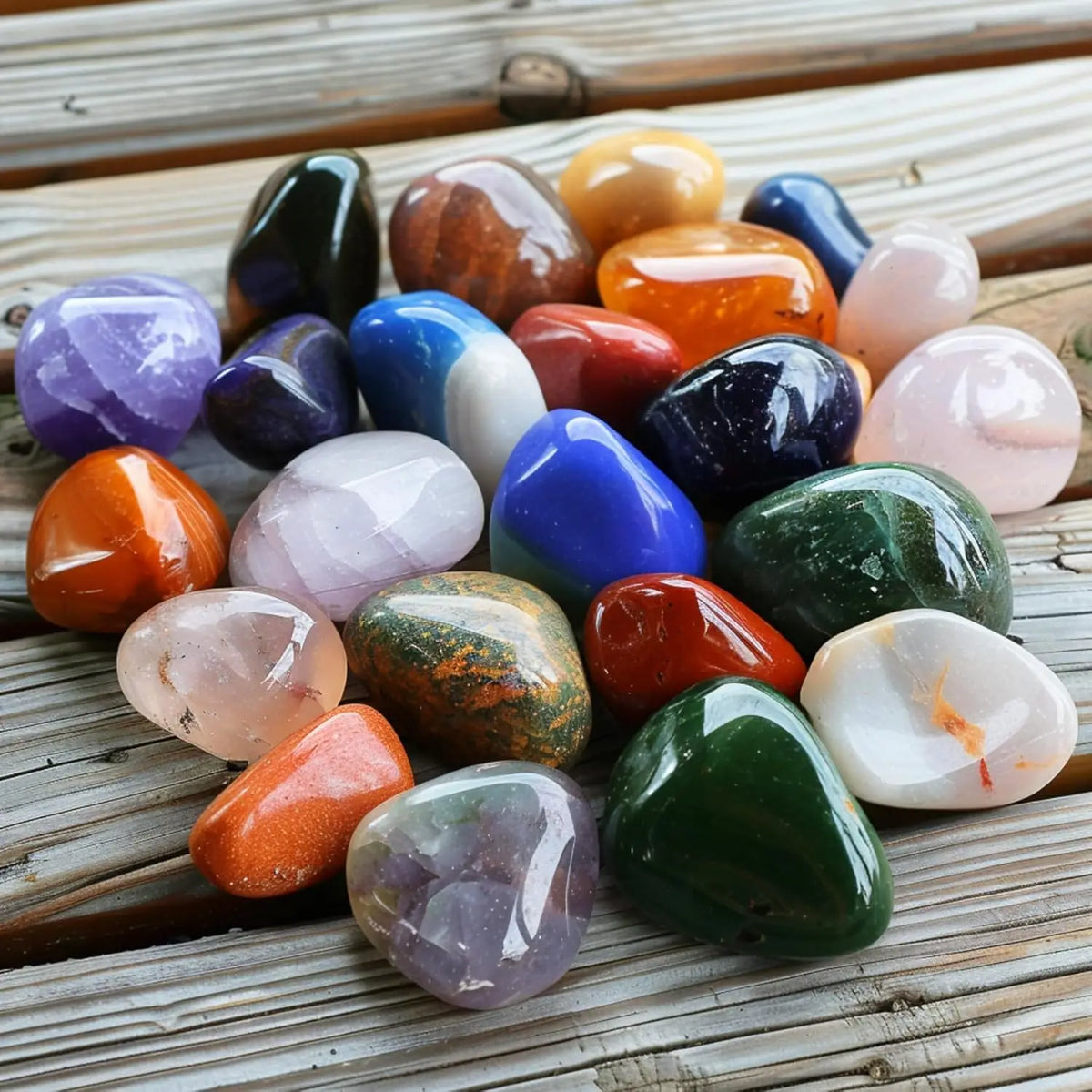 50/100/200/500g Crystals Bulk Polished Rocks Stones Healing Crystals Stones for Healing Meditation Spiritual 2-3cm  (GoldenCity)