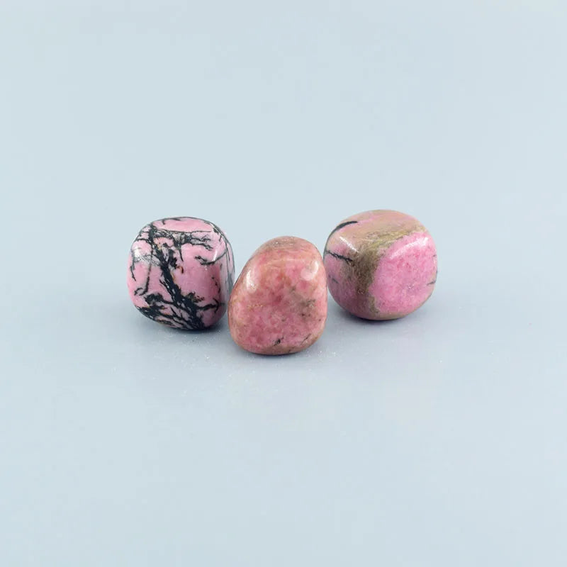 Natural Rhodonite Beaded Bracelets Men Women Energy Stone Beads Stretch Bracelets Yoga Healing Gem Beads Bangle Jewelry Gifts  (GoldenCity)