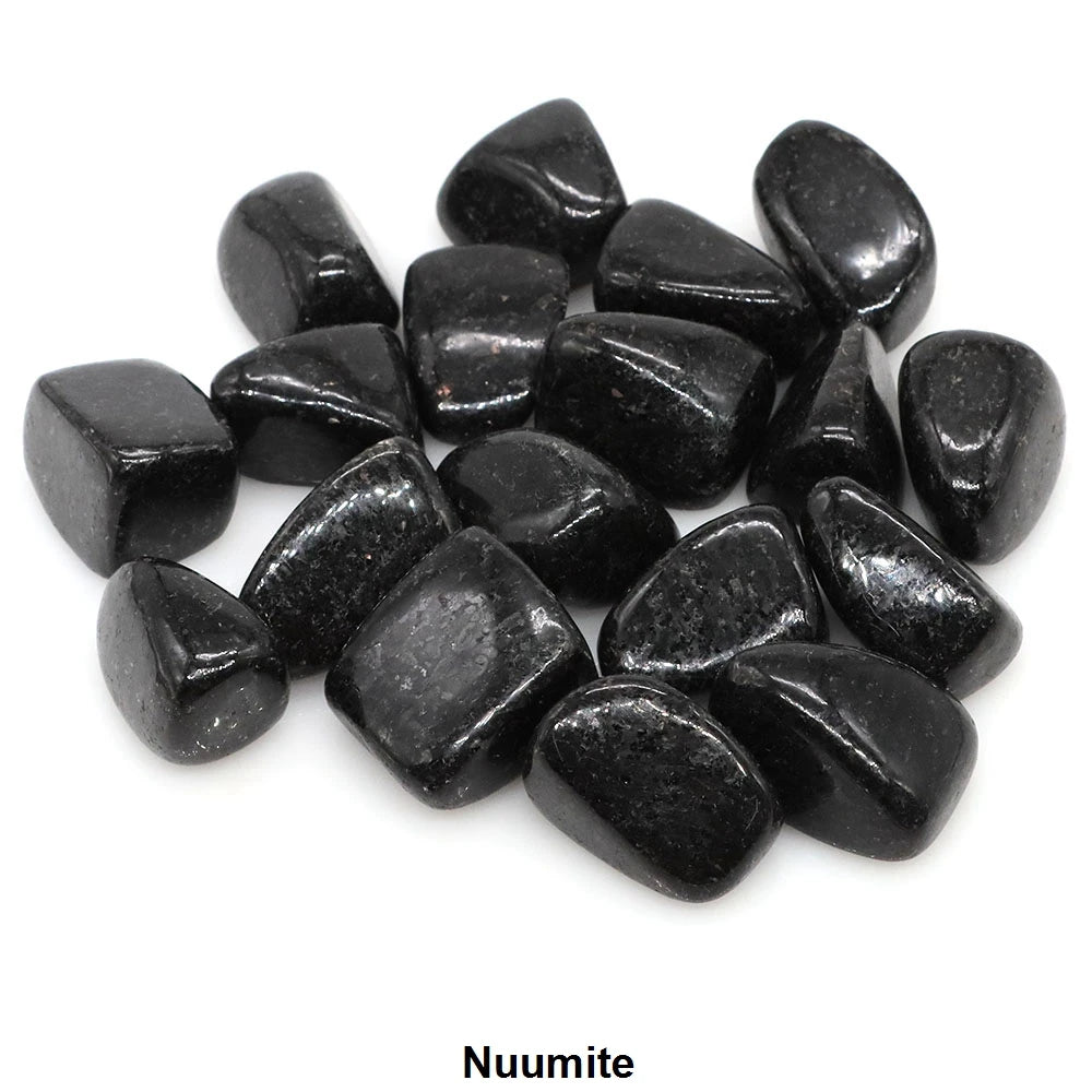 Natural Tumbled Stones Reiki Healing Crystal Quartz Bulk Ore Gravel Energy Mineral Specimen Aquarium Home Decor Gems Pendant DIY  (GoldenCity)