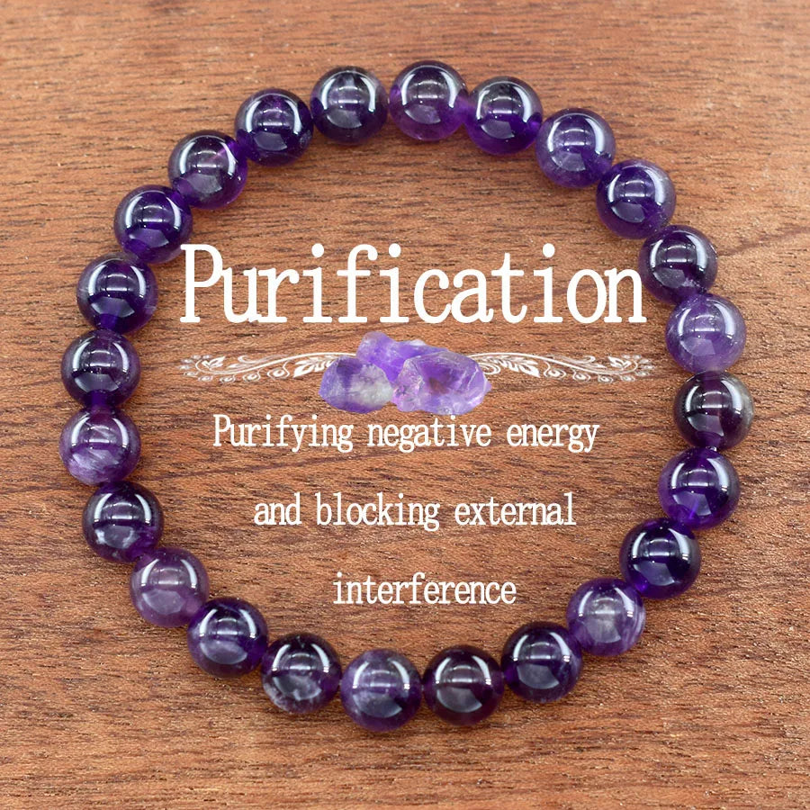 Natural Smaragdite Stone Beads Bracelet Men Natural Crystal Agate Beads Jewelry for Women Stay Calm to Solve Problem Bangle  (GoldenCity)