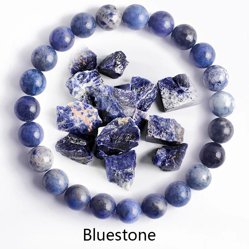 Real Natural Dragon Blood Stone Bracelet Homme Quartz Lava Tiger Eye Stone Beaded Reiki Yoga Healing Agates Jewelry for Men Gift  (GoldenCity)